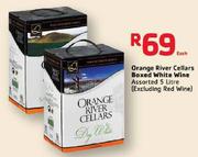 Orange River Cellars Boxed White Wine Assorted-5L
