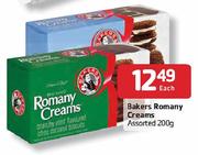 Bakers Romany Creams-200gm Each
