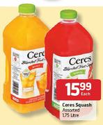 Ceres Squash-1.75Ltr Each
