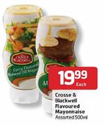 Crosse & Blackwell Flavoured Mayonnaise-500ml Each
