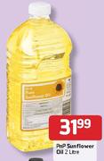 PnP Sunflower Oil-2Ltr Each