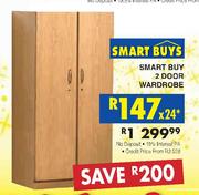 Smart Buy 2 Door Wardrobe