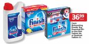 Finish Dishwashing Powder 1Kg,Powerball All-in-One Dish Tablets 14's or Quantum Tablets 10's-Each