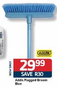 Addis Flagged Broom Blue