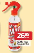 Mr. Min Mist Assorted-345ml Each