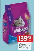 Whiskas Dry Cat Food Assorted-4Kg Each