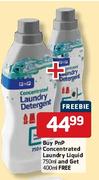 PnP Concentrated Laundry Liquid 750ml + Free 400ml