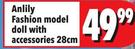 Anlily Fashion Model Doll With Accessories-28cm