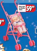 Baby Doll In Stroller-30cm
