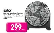 Salton Box Fan With Pivot Function SBF50T