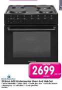 Kelvinator 595mm 600 Undercounter Oven And Hob SetKBU600Bs