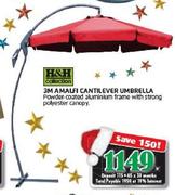 3M Amalfi Cantilever Umbrella