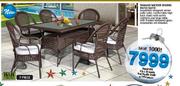 Tabago Wicker Dining Patio Suite