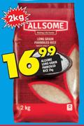 Allsome Long Grain Parboiled Rice-2kg