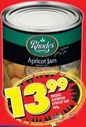 Rhodes Superfine Apricot Jam-900g