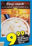 Easy Mash Instant Mashed Potato Assorted-100g Each