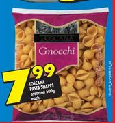 Toscana Pasta Shapes Assorted-500g Each