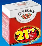 Five Roses Tagless Teabags-100's