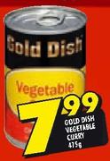 Gold Dish Vegetable Curry-475g