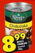 Rhodes Chakalaka Assorted-400g