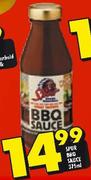 Spur BBQ Sauce-375ml