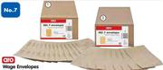 Aro No.7 Brown Wage Envelopes 152mmx110mm-Per 500 Box