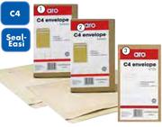 Aro C4 White Envelopes 324mmx229mm-Per 250 Box