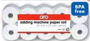 Aro Adding Rolls 35mx57mm-Per 10 Pack