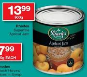 Rhodes Superfine Apricot Jam-900gm