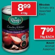Rhodes Tomato Mix-410gm Each