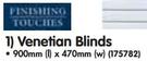 Finishing Touches Venetian Blinds-900mm (l) x 470mm (w)