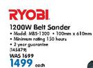 Ryobi 1200W Belt Sander MBS-1200