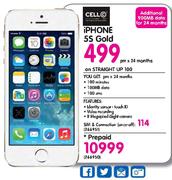 iPhone 5S Gold-On Straight Up 100