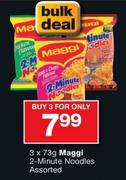 Maggi 2-Minute Noodles-3 x 73gm
