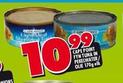 Cape Point Fyn Tuna In Pakelwater/Olie-170g Elk