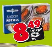 Cape Point Smoked Mussels-85g
