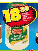 Crosse & Blackwell Tangy Mayonnaise-750g