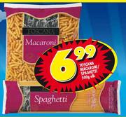 Toscana Macroni/Spaghetti-500g Elk