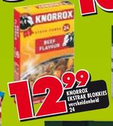 Knorrox Ekstrax Blokkies Verskeidenheid-24's
