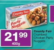 Country Fair Crumbed Chicken Party Nuggets-400g