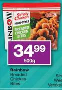 Rainbow Breaded Chicken Bites-500g