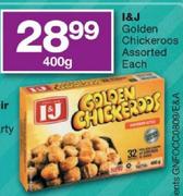 I&J Golden Chickerood Assorted-400g Each