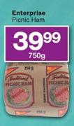 Enterprise Picnic Ham-750g