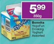 Bonnita YogoFun Drinking Yoghurt-350gm