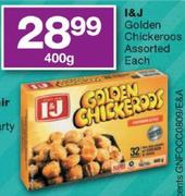 I&J Golden Chickeroos-400gm
