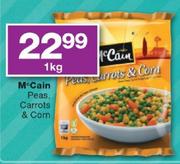 Mc Cain Peas Carrots & Corn-1kg