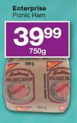Enterprise Picnic Ham-750gm