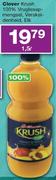 Clover Krush 100% Vrugtesapmengsel-1.5Ltr