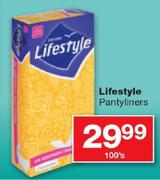 Lifestyle Pantyliners-100's