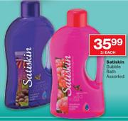 Satiskin Bubble Bath-2Ltr Each